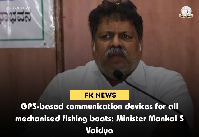 ریاست کی تمام مشینی ماہی گیر کشتیوں پر اسرو کے جدید مواصلاتی آلات نصب ہوں گے: وزیر منکال ویدیا