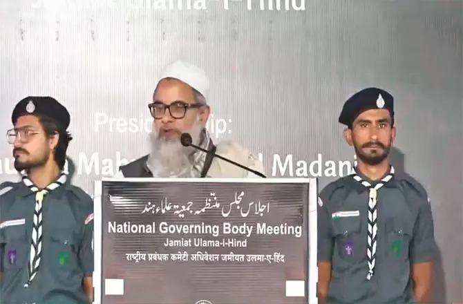 مولانا محمود مدنی کے بے باک تبصرہ پر بی جے پی ہمنواوں کا ہنگامہ