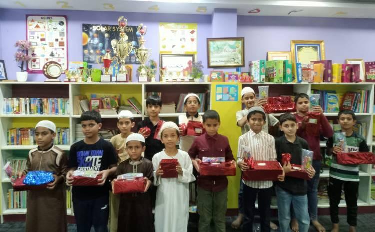 بھٹکل میں مطالعہ بیداری مہم کا انعامی پروگرام، ننھے قارئین کی شاندار حوصلہ افزائی