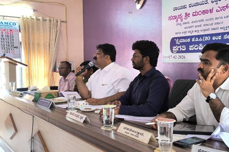 بھٹکل: سہ ماہی جائزہ اجلاس میں عوامی سہولیات سرفہرست ، ترقیاتی فنڈز مارچ تک خرچ نہ کرنے پر افسران ہوں گے ذمہ دار : وزیر منکال وئیدیا